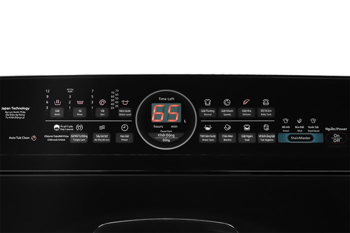 Máy giặt Panasonic Lồng đứng Inverter 10.5 Kg NA-FD10AR1BV